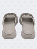 New Christian Dior M-Grey H-Town Oblique Canvas adn Rubber Slide Sandals Size 41 1/2