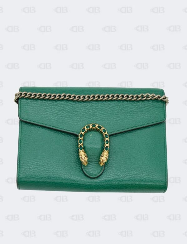 Gucci Green Dionysus Wallet On Chain