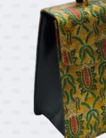 Gucci Sylvie Multicolor Brocade Fabric Handbag