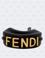 Fendi Black Nano Fendigraphy Hobo Bag