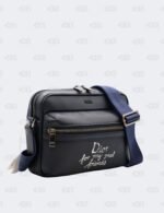 Christian Dior x Hylton Nel Rider Navy Blue Sac Messenger Bag