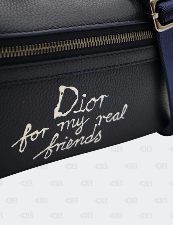 Christian Dior x Hylton Nel Rider Navy Blue Sac Messenger Bag