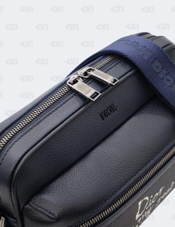 Christian Dior x Hylton Nel Rider Navy Blue Sac Messenger Bag