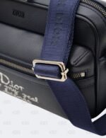 Christian Dior x Hylton Nel Rider Navy Blue Sac Messenger Bag