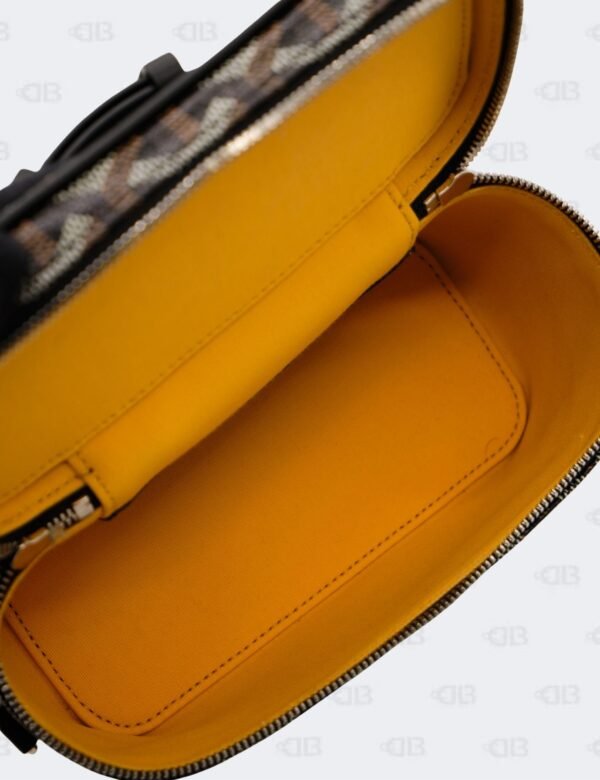 Goyard Black Goyardine Coated Canvas Muse Mini Vanity Case