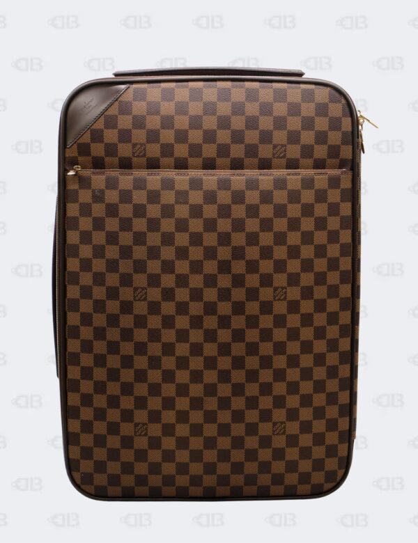 Louis Vuitton Damier Ebene Coated Canvas Pegase Legere 55 Rolling Suitcase