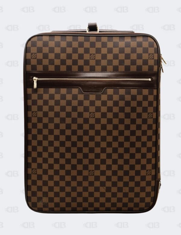 Louis Vuitton Damier Ebene Coated Canvas Pegase 55 Rolling Suitcase
