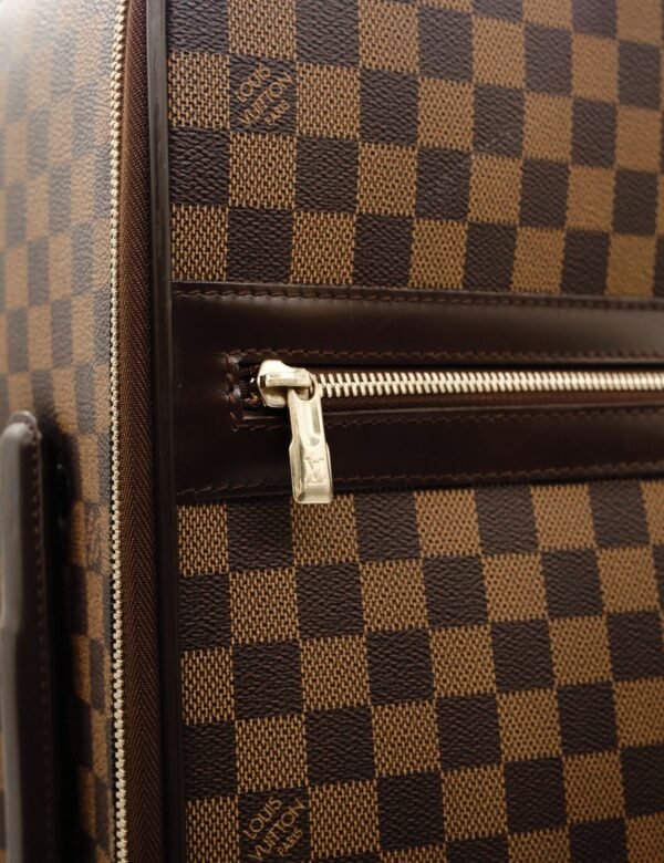 Louis Vuitton Damier Ebene Coated Canvas Pegase 55 Rolling Suitcase