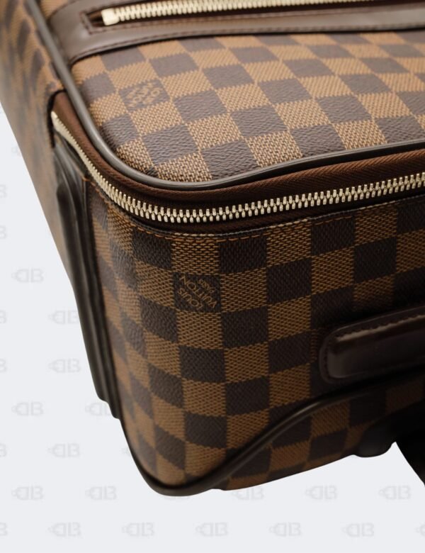 Louis Vuitton Damier Ebene Coated Canvas Pegase 55 Rolling Suitcase