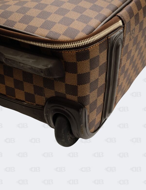 Louis Vuitton Damier Ebene Coated Canvas Pegase 55 Rolling Suitcase