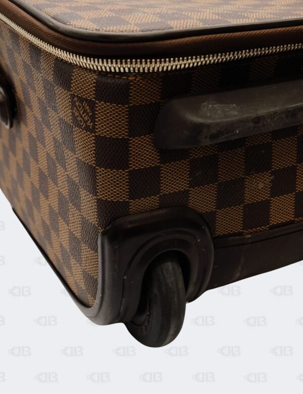 Louis Vuitton Damier Ebene Coated Canvas Pegase 55 Rolling Suitcase