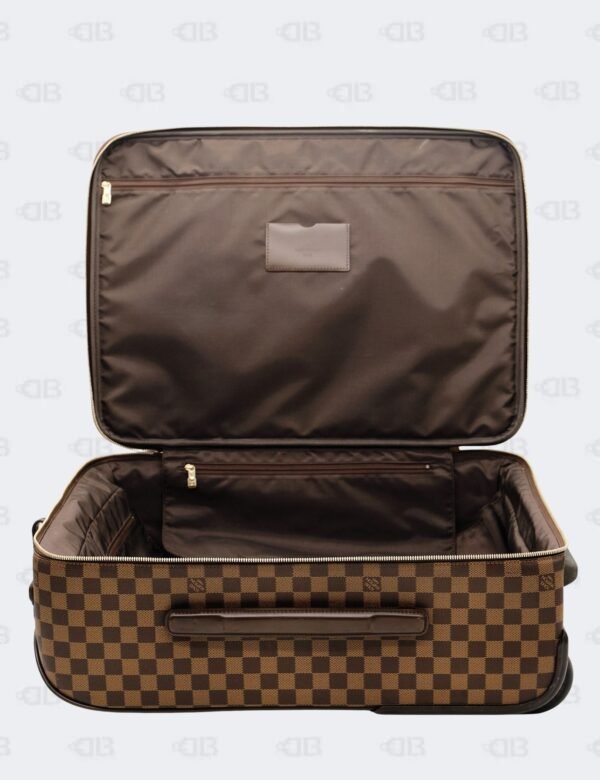 Louis Vuitton Damier Ebene Coated Canvas Pegase 55 Rolling Suitcase