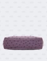 Loro Piana Deep Purple Ostrich Leather Extra Pocket L19 Pouch
