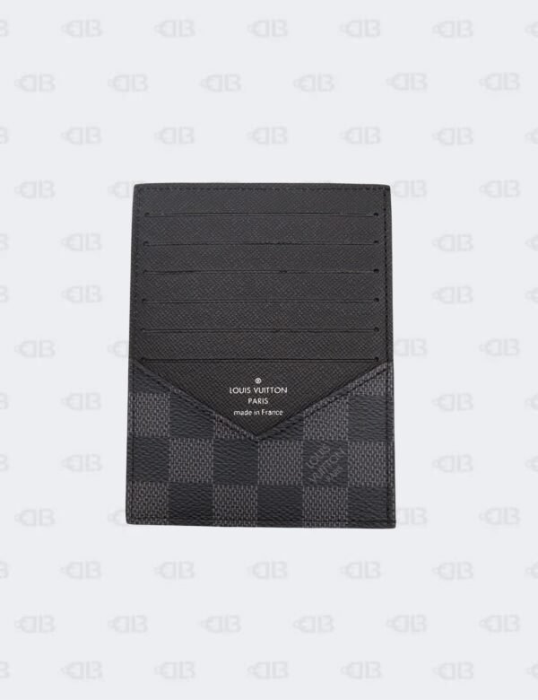 Louis Vuitto Damier Graphite Coated Canvas Coin Card Holder