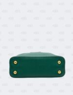 Louis Vuitton Emeraude Green Mini Capucines with Python Handle Bag
