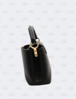 Louis Vuitton Black Taurillon Leather Mini Capucines Bag