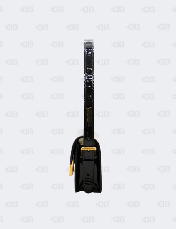 Christian Dior Black Patent Miss Dior Flap Bag