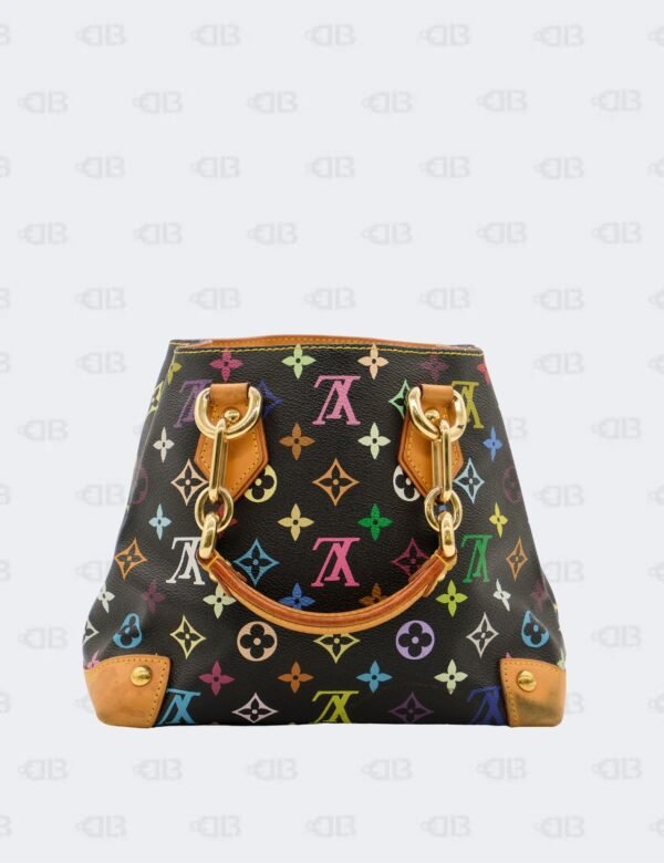 Louis Vuitton Black Multicolor Monoram Canvas Audra Tote