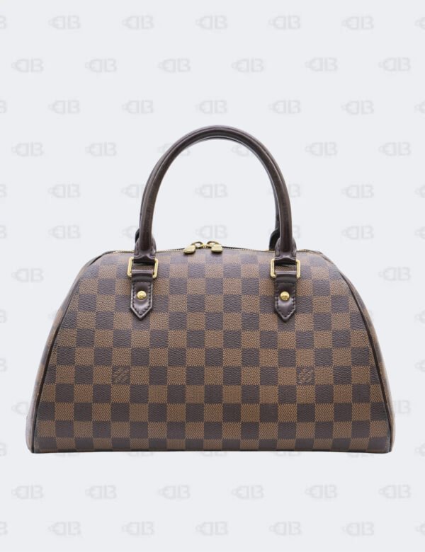 Louis Vuitton Damier Ebene Coated Canvas MM Rivera Shoulder Bag
