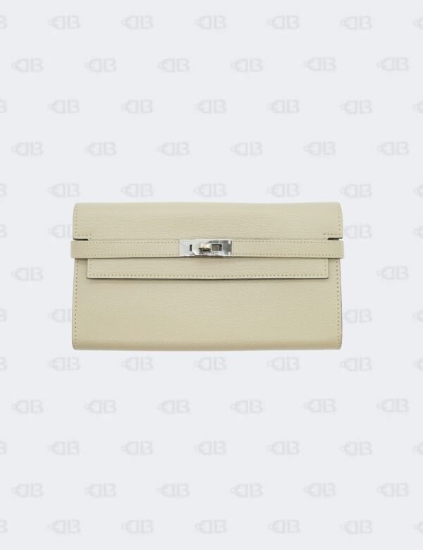 Hermès Kelly To Go in Gris Tourterelle Epsom Leather with Palladium Hardware