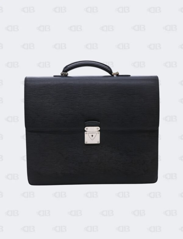 Louis Vuitton Black Epi Robusto Briefcase