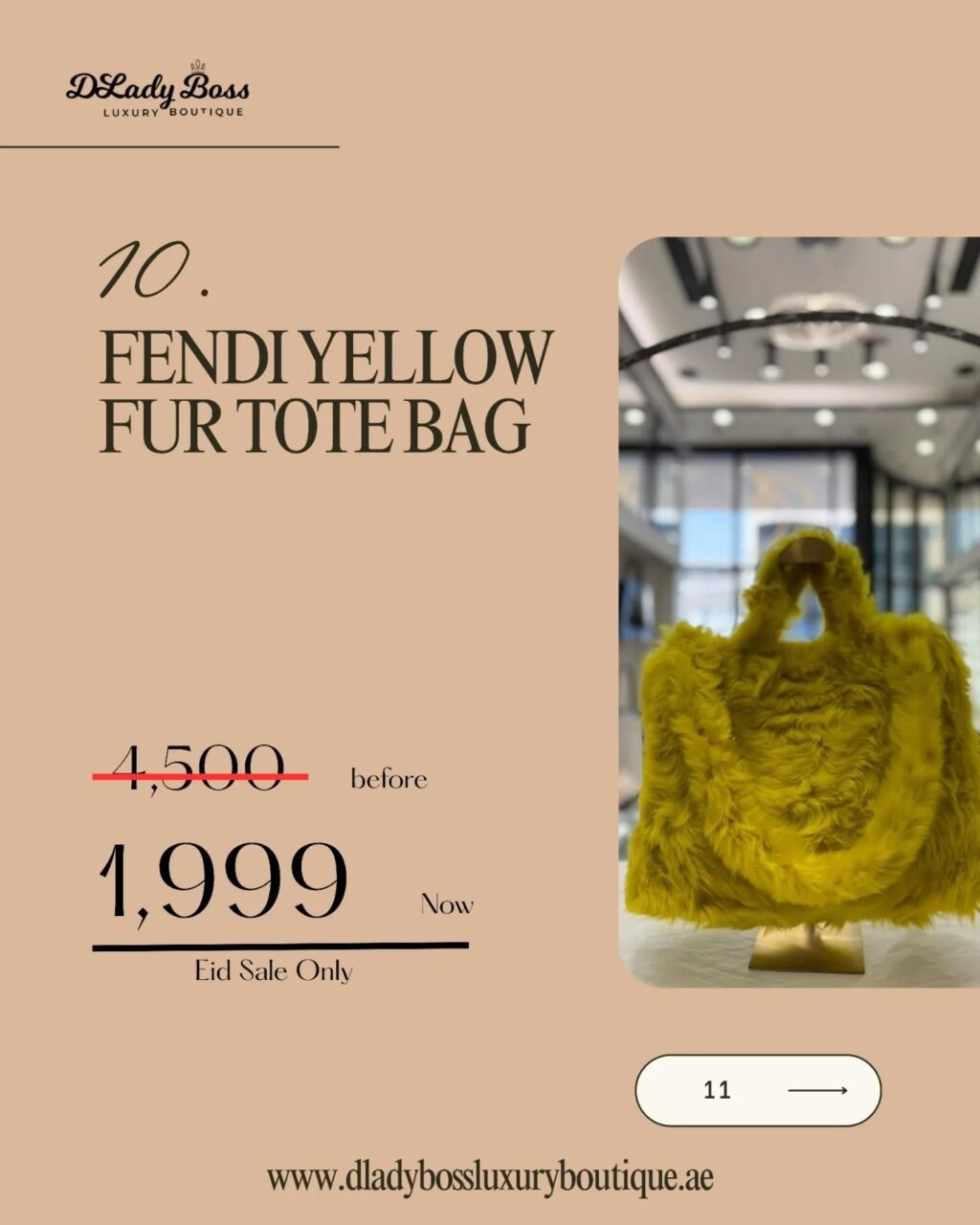 Instagram post from dladyboss_luxury_boutique. This post is in position 10.