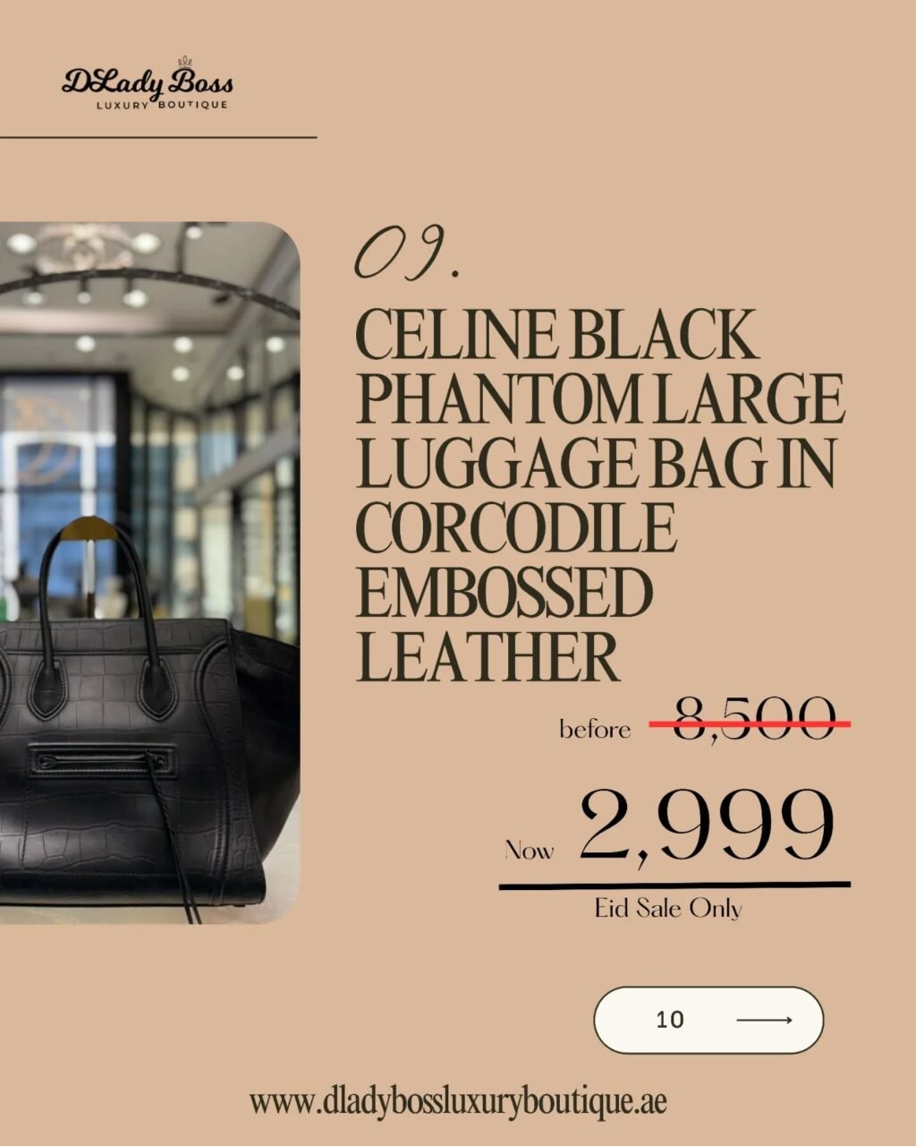 Instagram post from dladyboss_luxury_boutique. This post is in position 9.