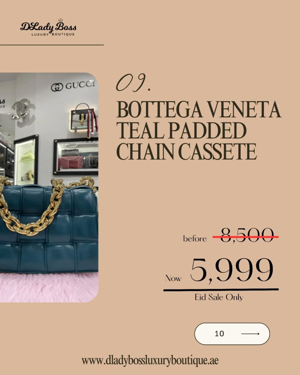 Instagram post from dladyboss_luxury_boutique. This post is in position 9.