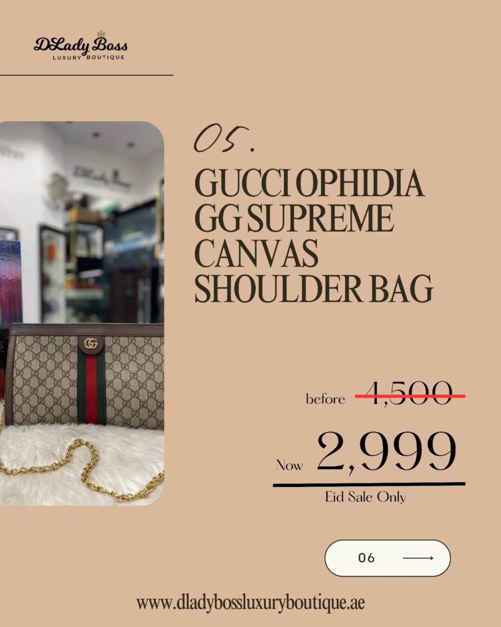 Instagram post from dladyboss_luxury_boutique. This post is in position 5.